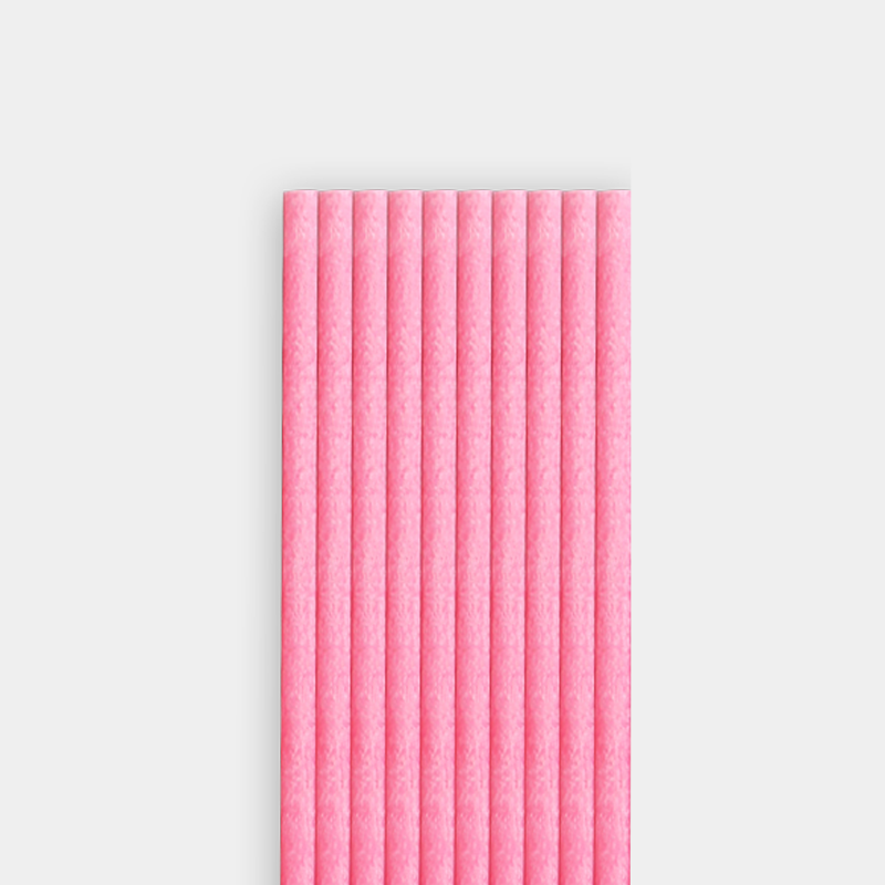 파스텔 핑크 컬러 섬유스틱(10개입)