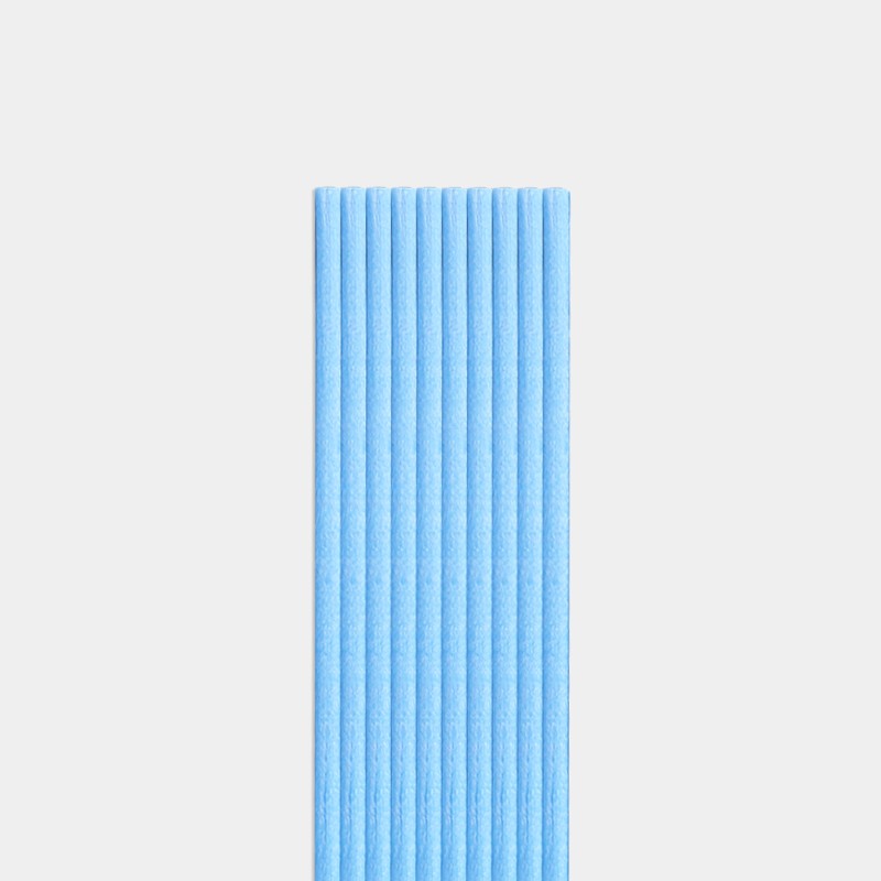 파스텔 블루 컬러 섬유스틱 (10개입)