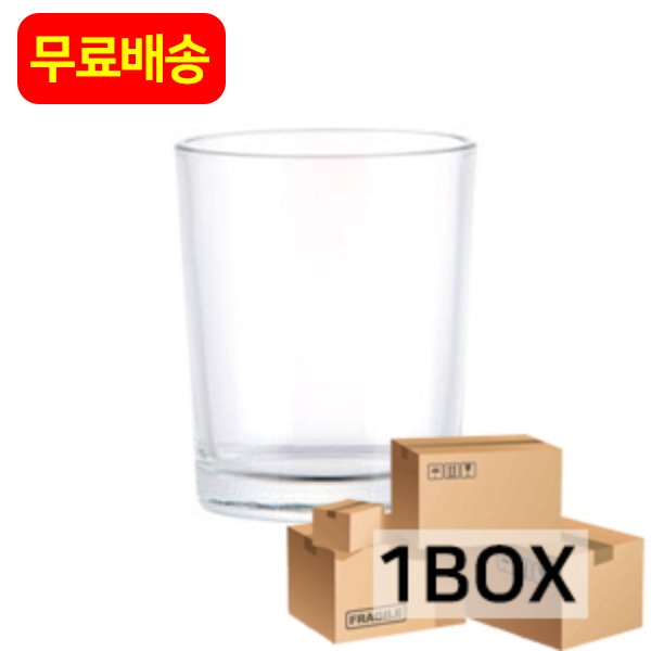 3온즈 투명 캔들용기 (1box-144개)